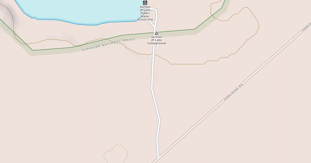 Map preview of LAKE 29 CAMPGROUND