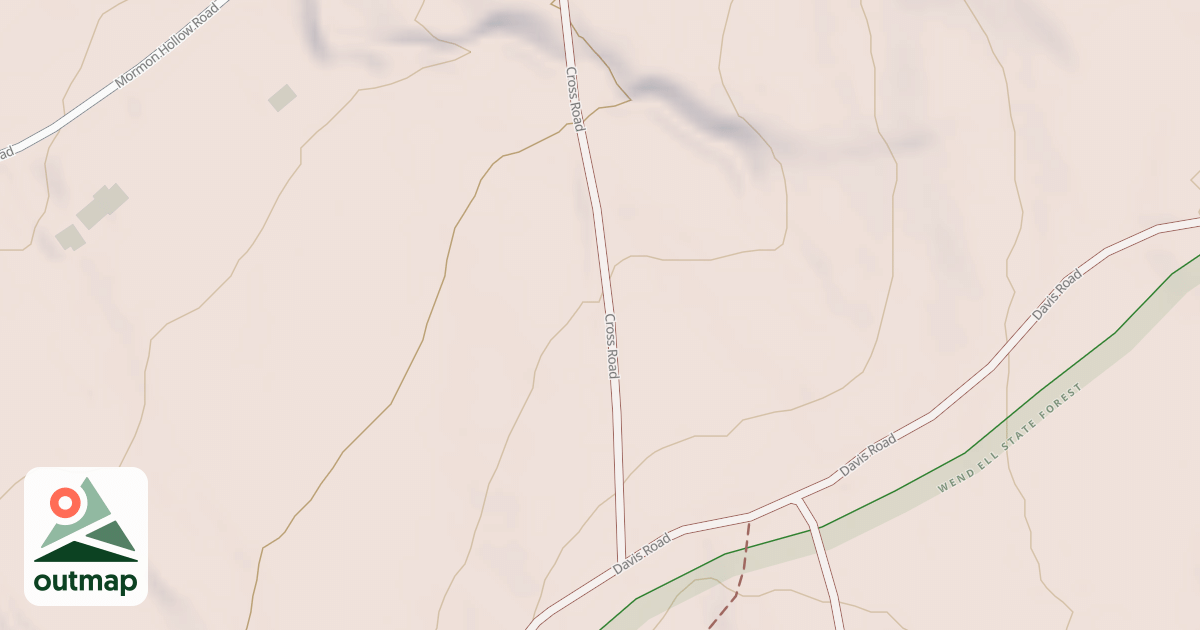 Map of Cross Road