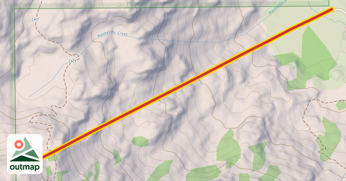 Map of Granite Chief