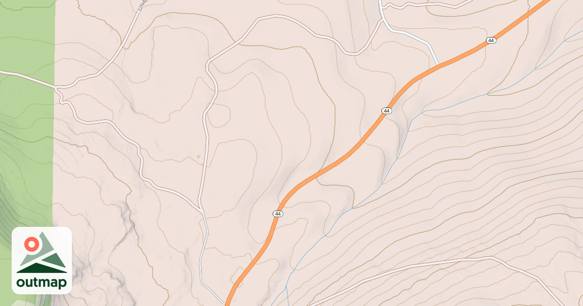 Map of EAST RED