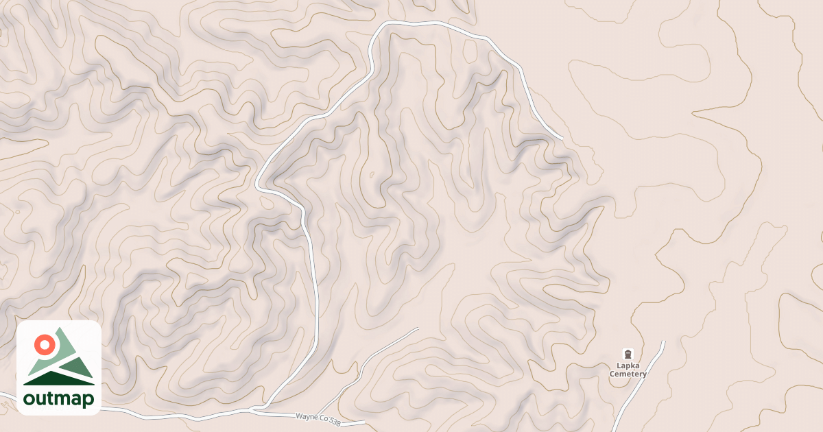 Map of YELLOW RIDGE