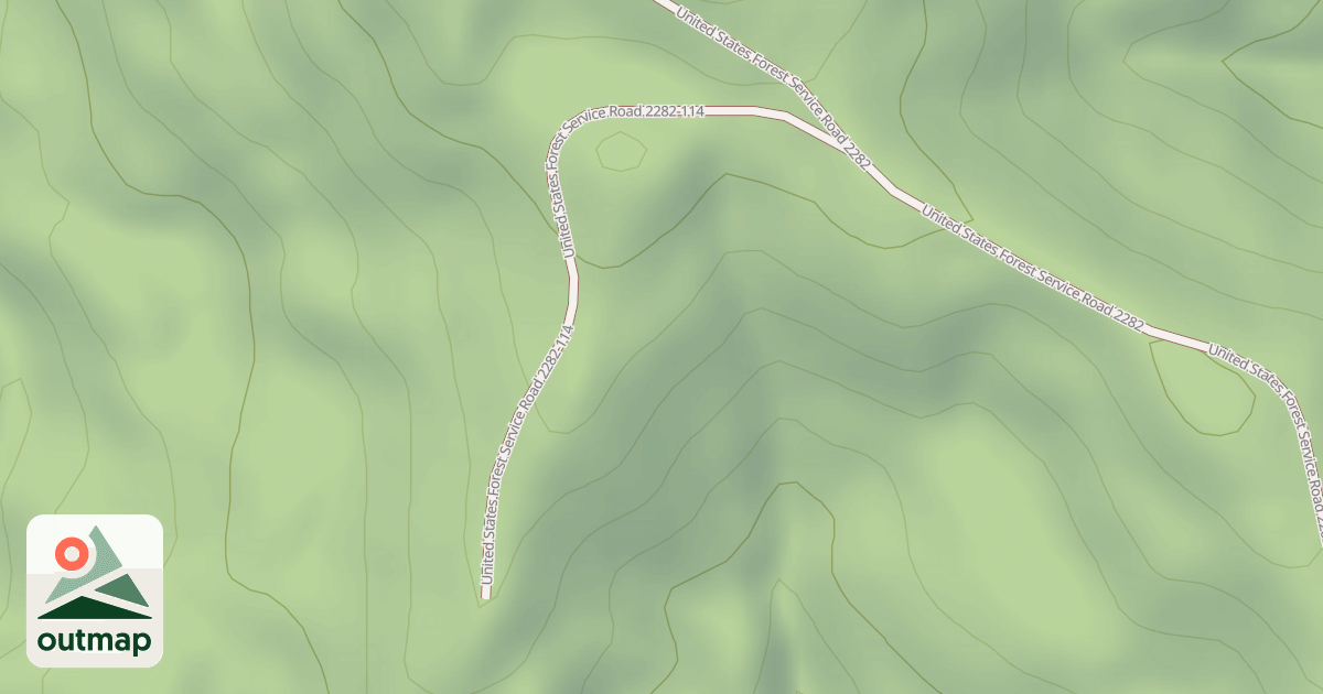 Map of USFS National Forest System Roads {BBEB4638-2E5F-45E5-9442-DEBA79A09566}