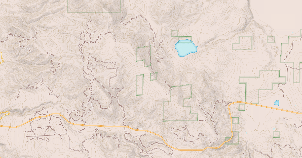 Map preview of BUNCHGRASS MTN