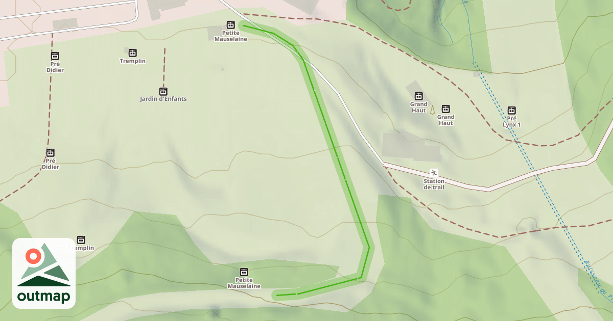 Map of Le Renard