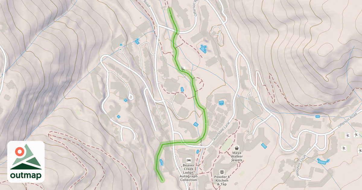 Map of Creekside Skiway