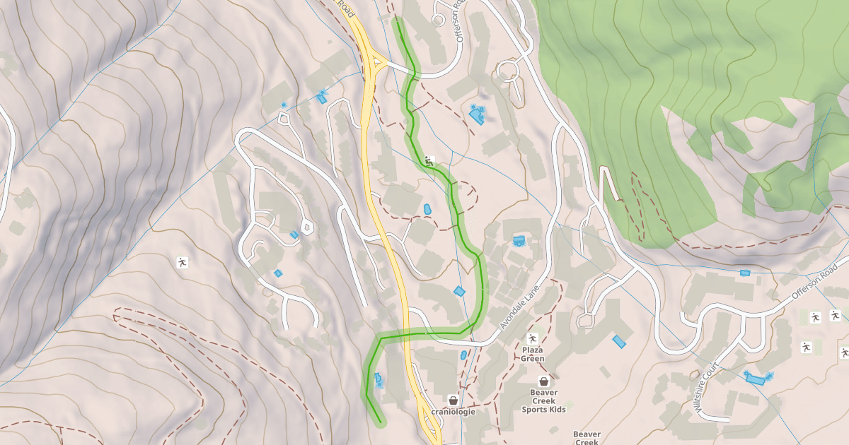 Map preview of Creekside Skiway