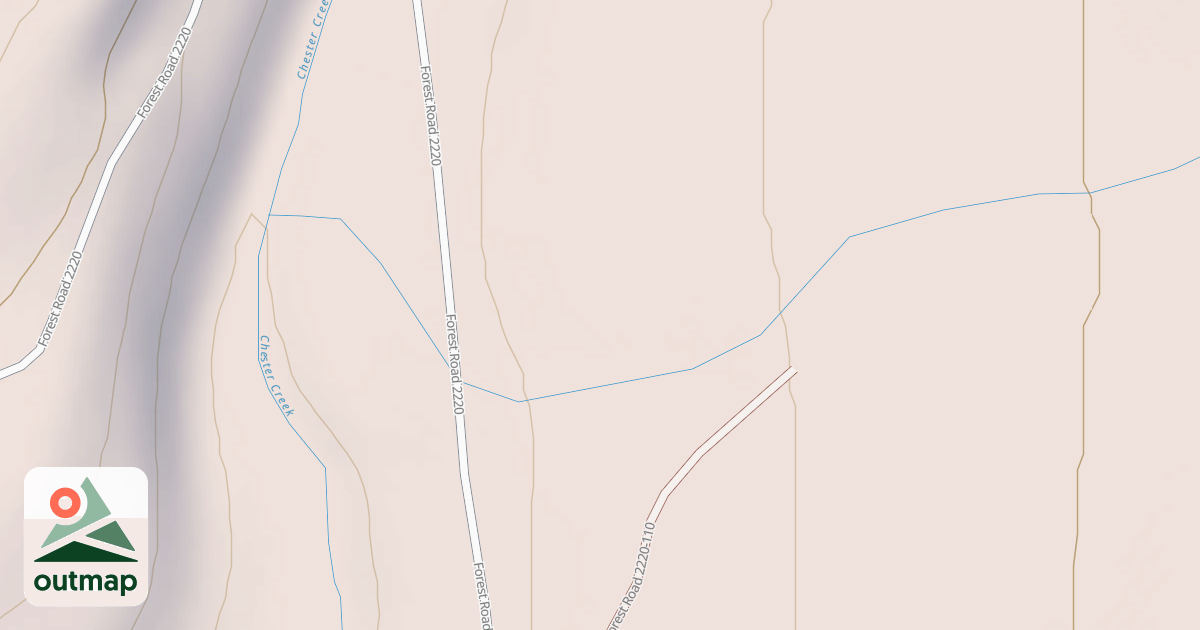 Map of USFS Motor Vehicle Use Map Roads {A6BB6A3C-3D97-491E-A7F4-46FF2AC1AC16}