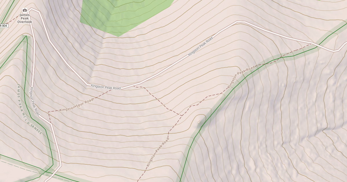 Map preview of KINGSTON PEAK