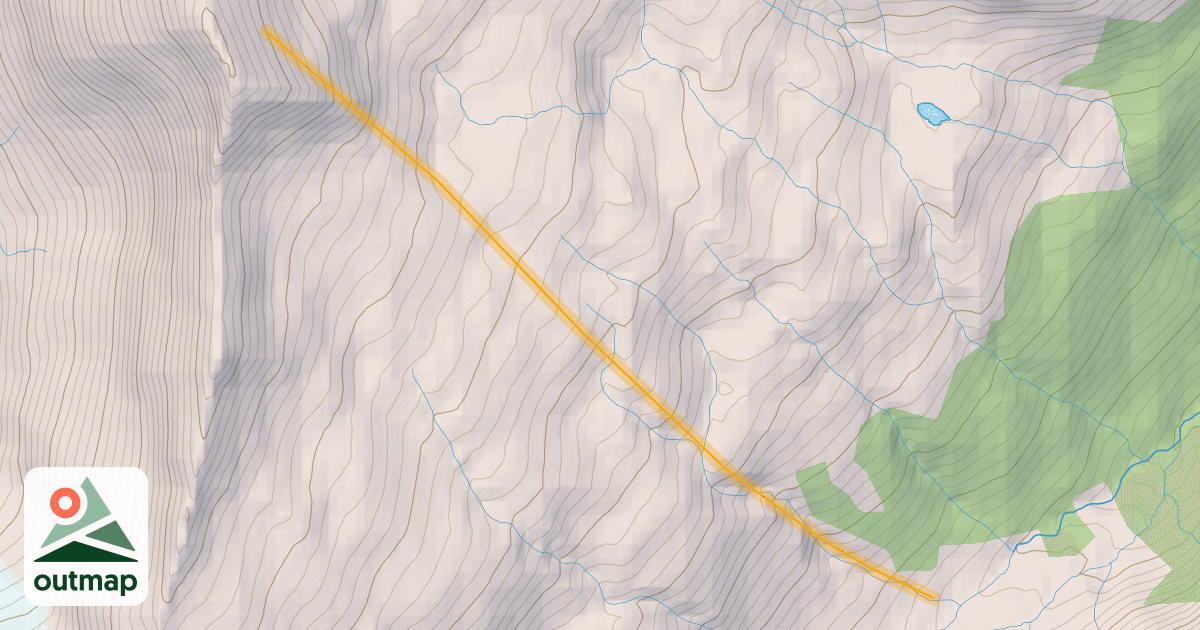 Map of Bigfoot