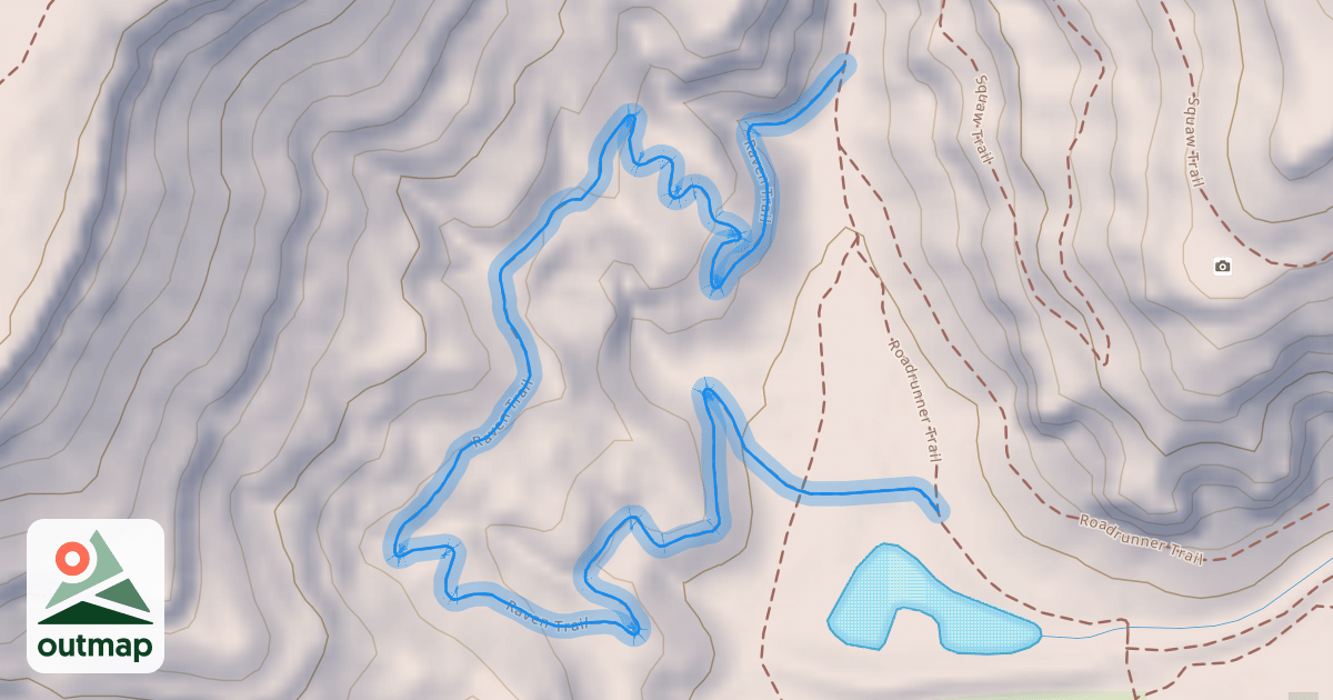 Map of Raven Trail