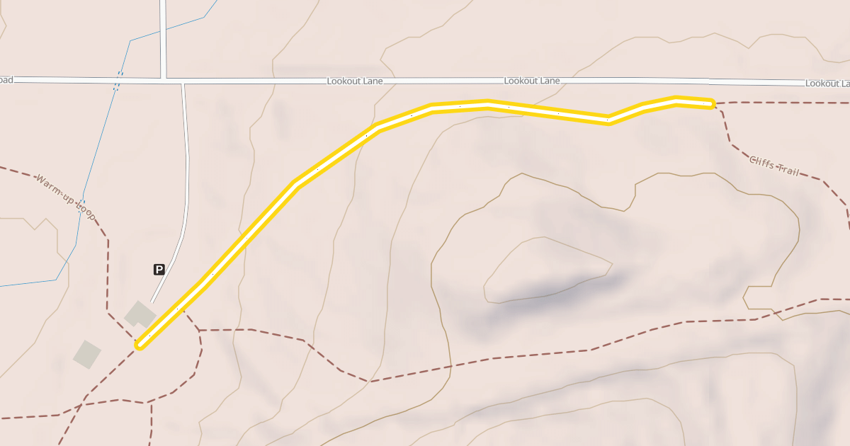Map preview of Wolverine Trail