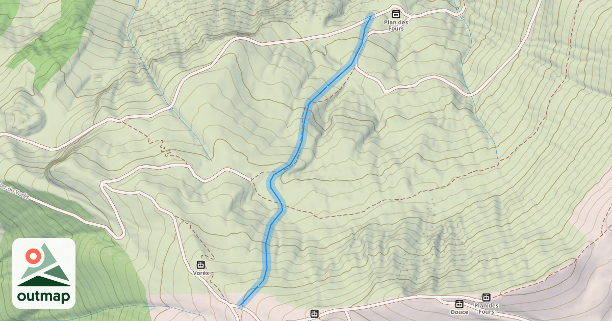 Map of Alpages