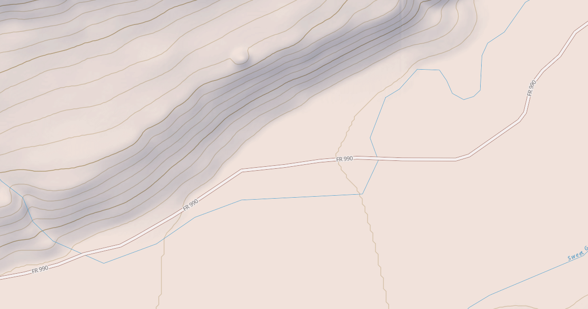 Map preview of SWEET GRASS CREEK