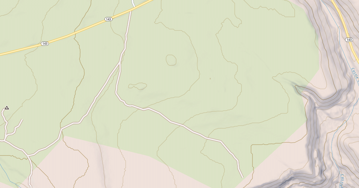 Map preview of USFS National Forest System Roads {21B3BC9C-100F-4D4B-B1D5-2FEF0CFEFAD8}