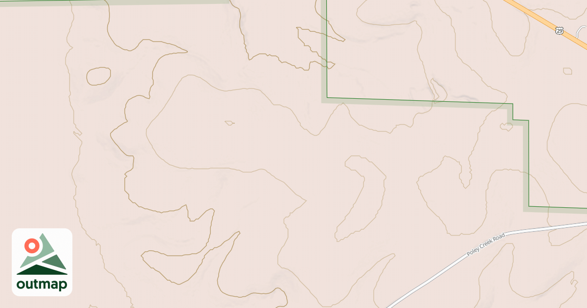 Map of POLEY CREEK