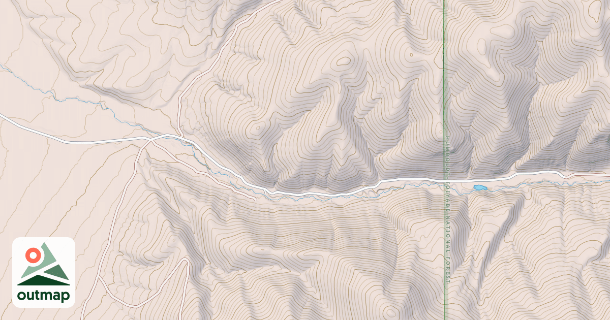 Map of WILLOW CREEK