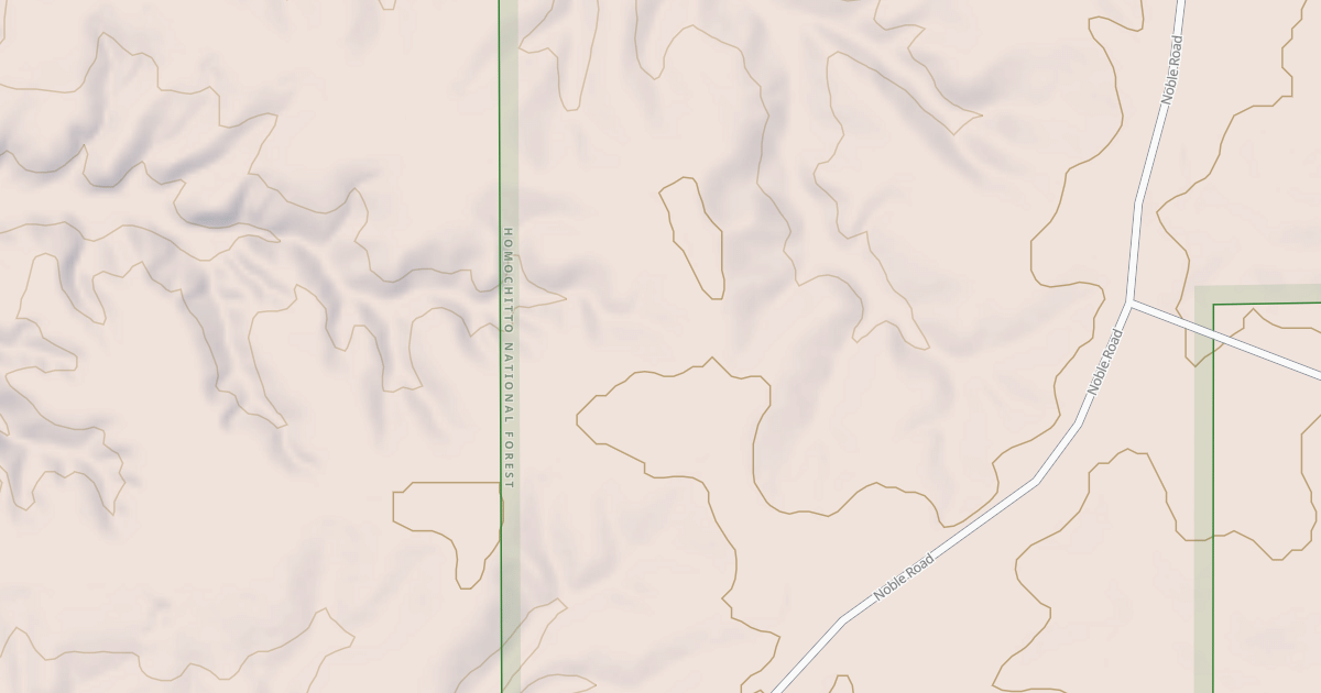 Map preview of USFS National Forest System Roads {D2AC52AF-EDD3-4F16-93BC-F5E9142A9156}
