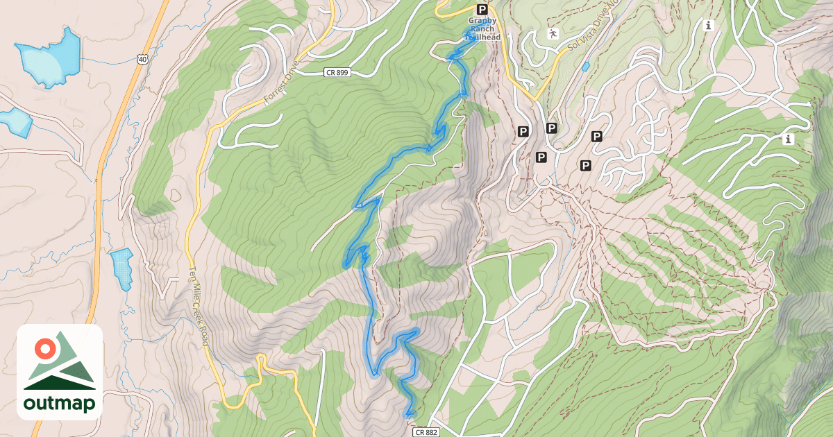 Map of Lone Eagle