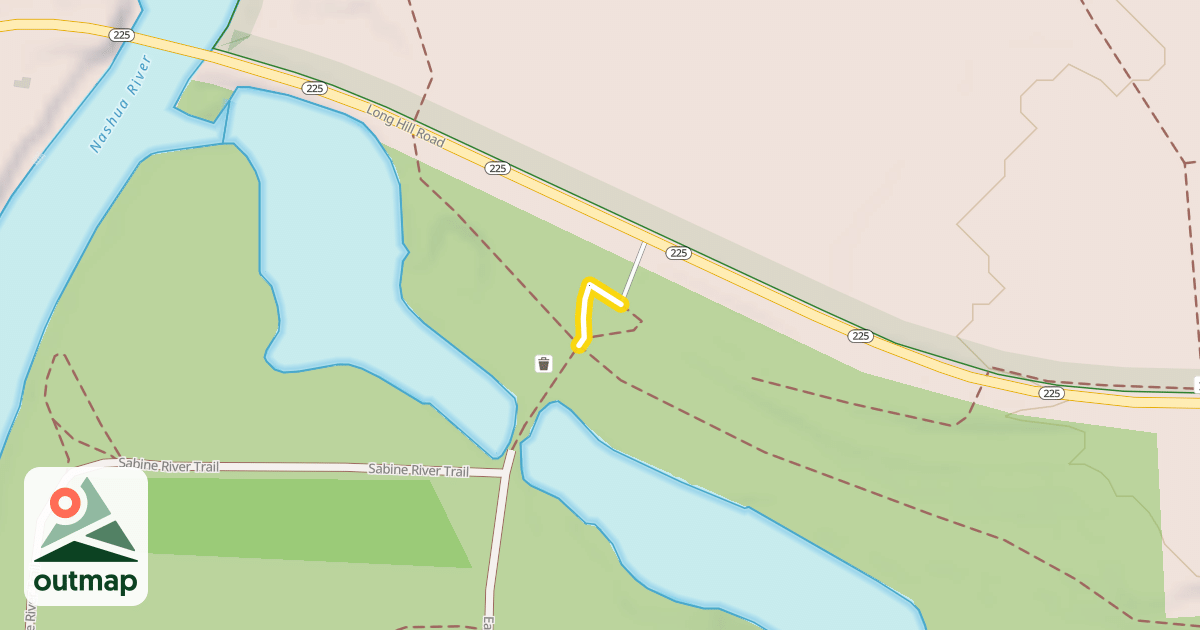 Map of Peabody Path