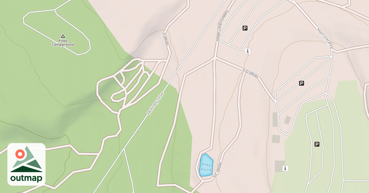 Map of Rock Run ATV Trails