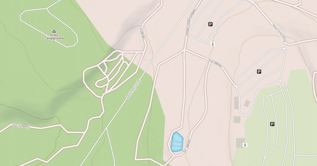 Map preview of Rock Run ATV Trails