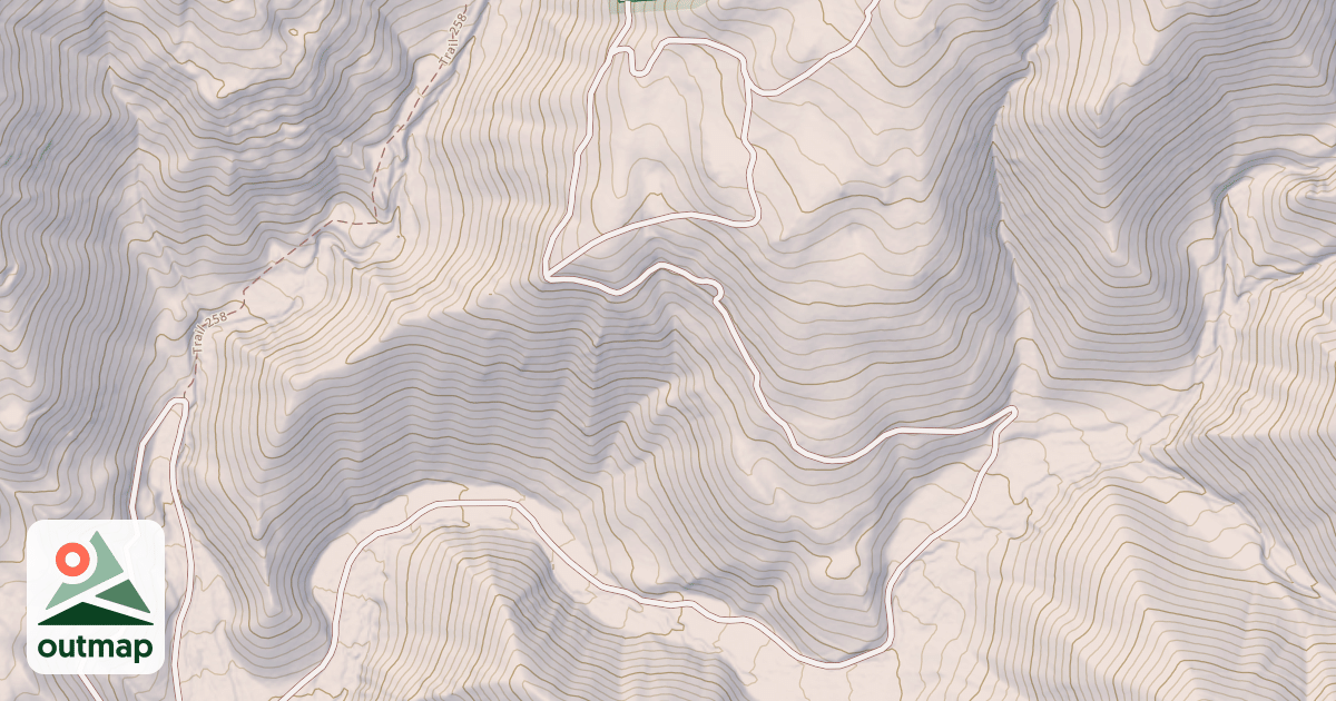 Map of BORDEN MINE