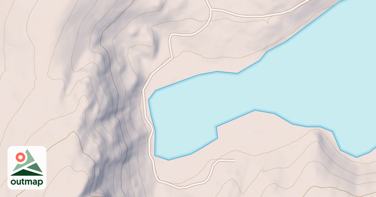 Map of BIG TRINITY REC SITE