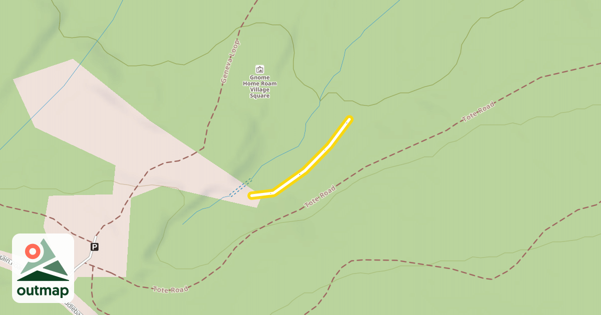 Map of Zapolsky Trail