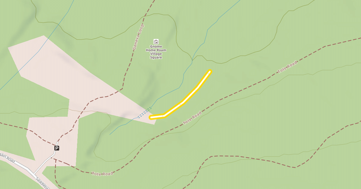 Map preview of Zapolsky Trail