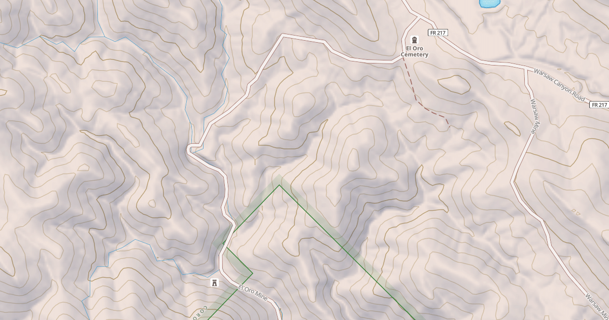 Map preview of EL ORO MINE