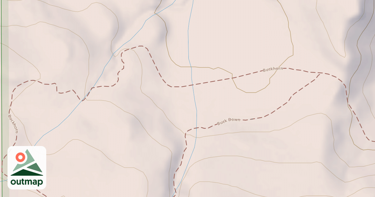 Map of Buckhorn