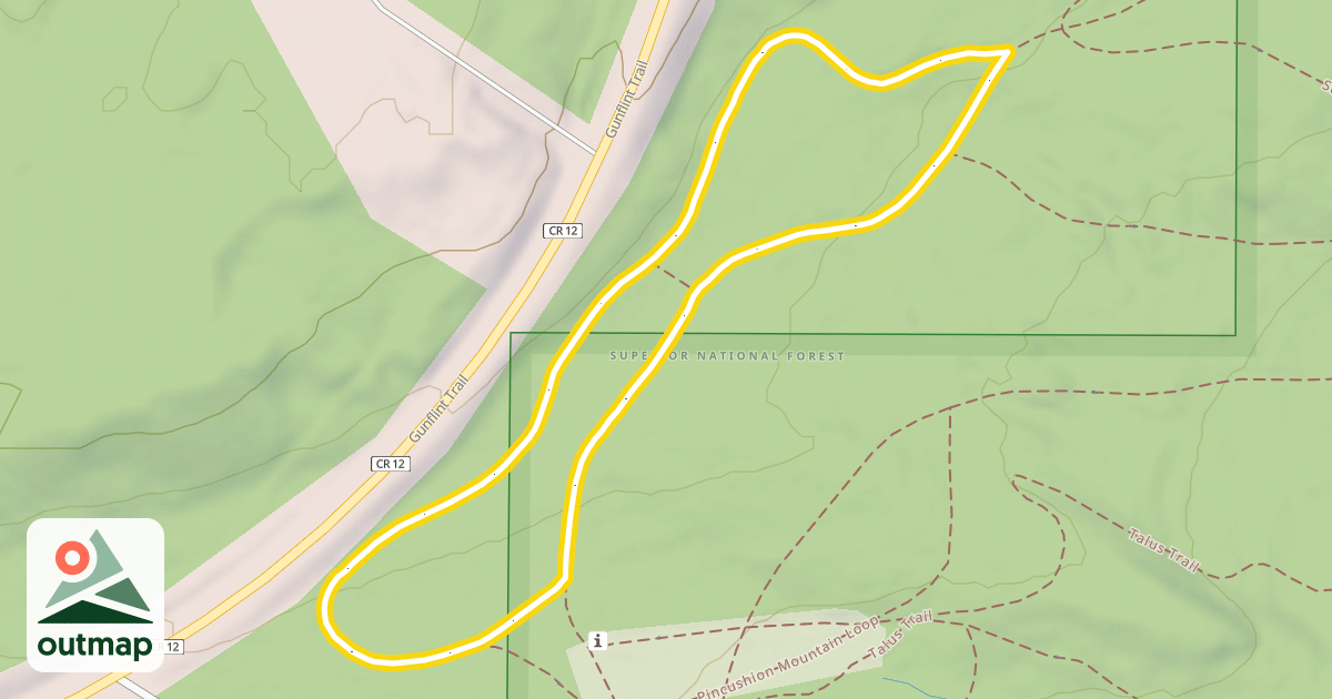 Map of West Overlook