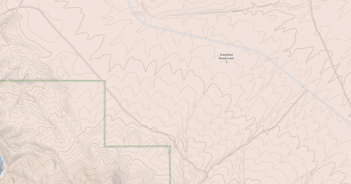 Map preview of NORTH QUINN RIVER