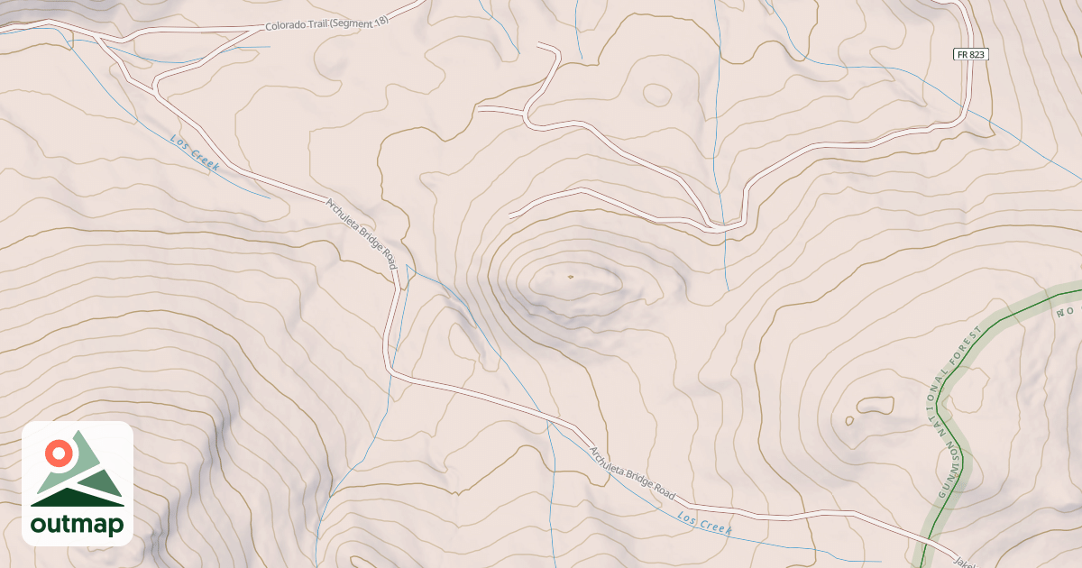 Map of ARCHULETA BR
