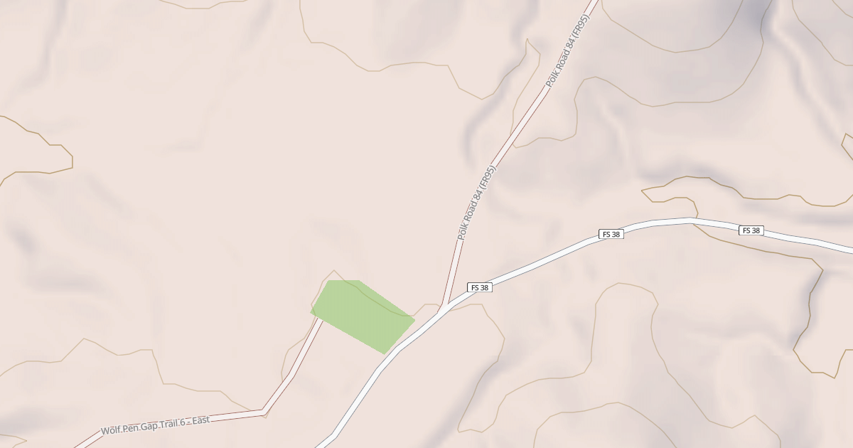Map preview of USFS National Forest System Roads {6866FF2F-413C-4F7D-893C-3472354919E1}