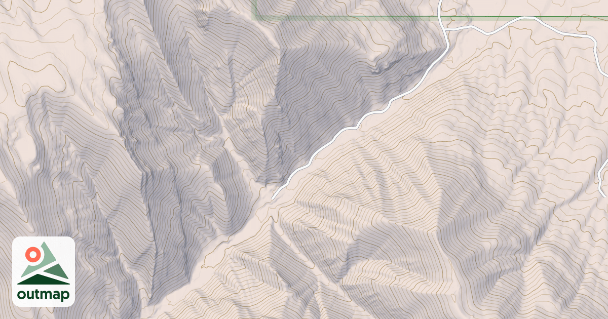 Map of Pritchard Creek