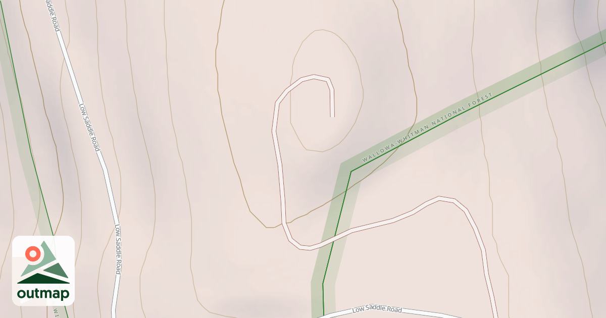 Map of COLD SPRINGS LOOKOUT