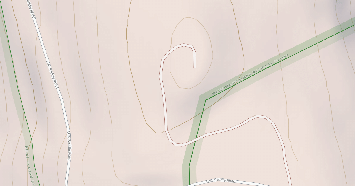 Map preview of COLD SPRINGS LOOKOUT
