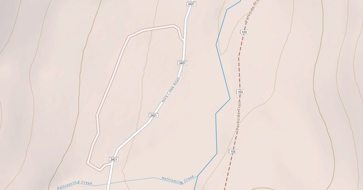 Map preview of DISPERSED CAMPSITE