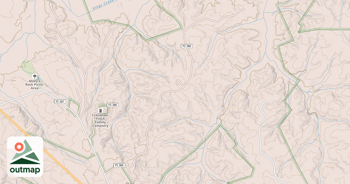 Map of FOSTER