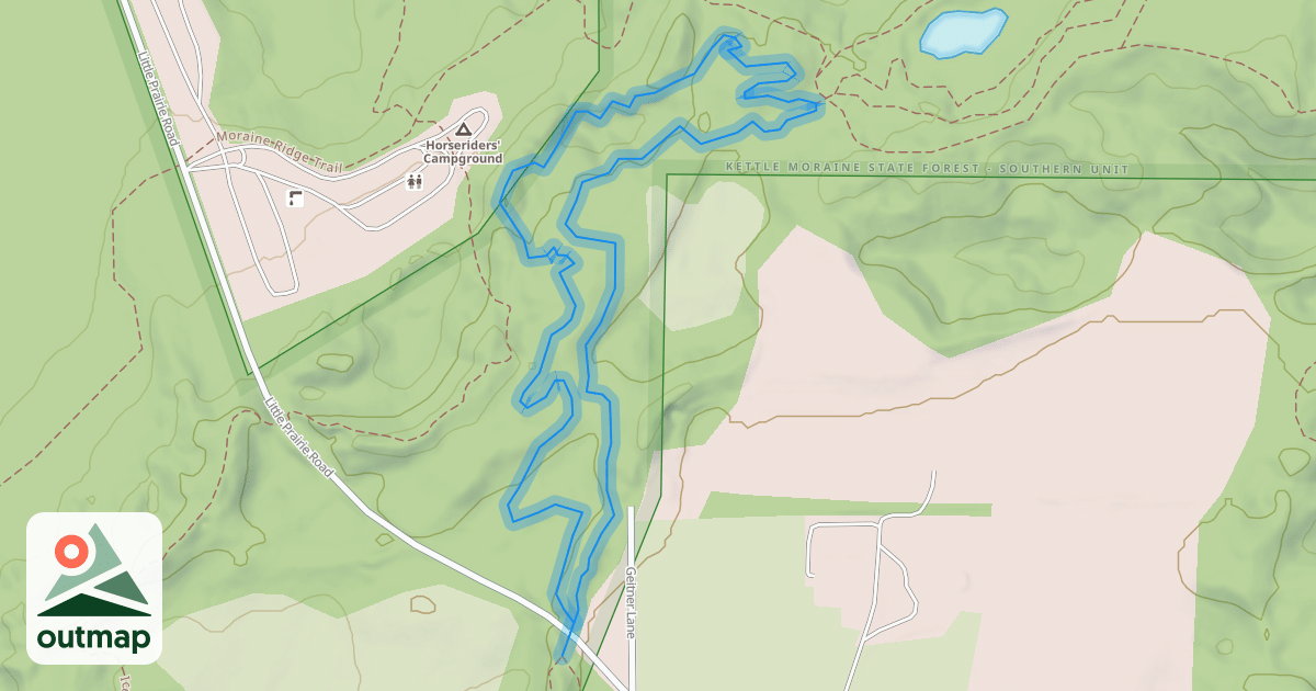 Map of Connector Trail