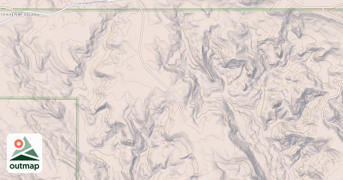 Map of (FDR) 8578