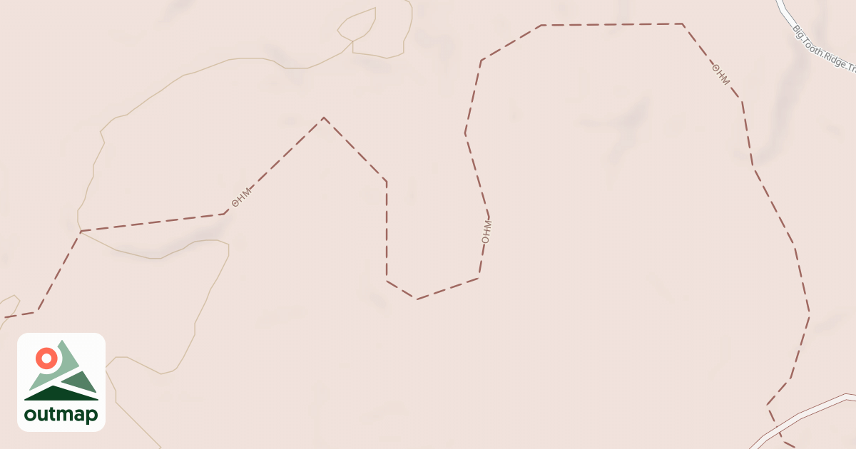 Map of Straight Arrows Trail