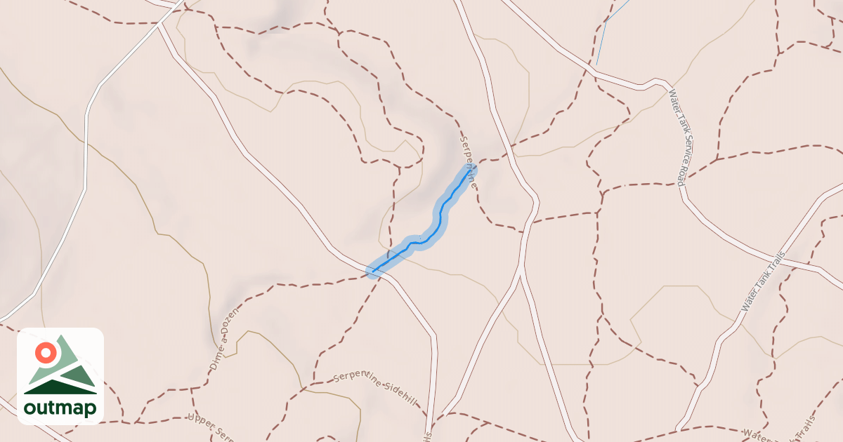 Map of Water Tower Trail