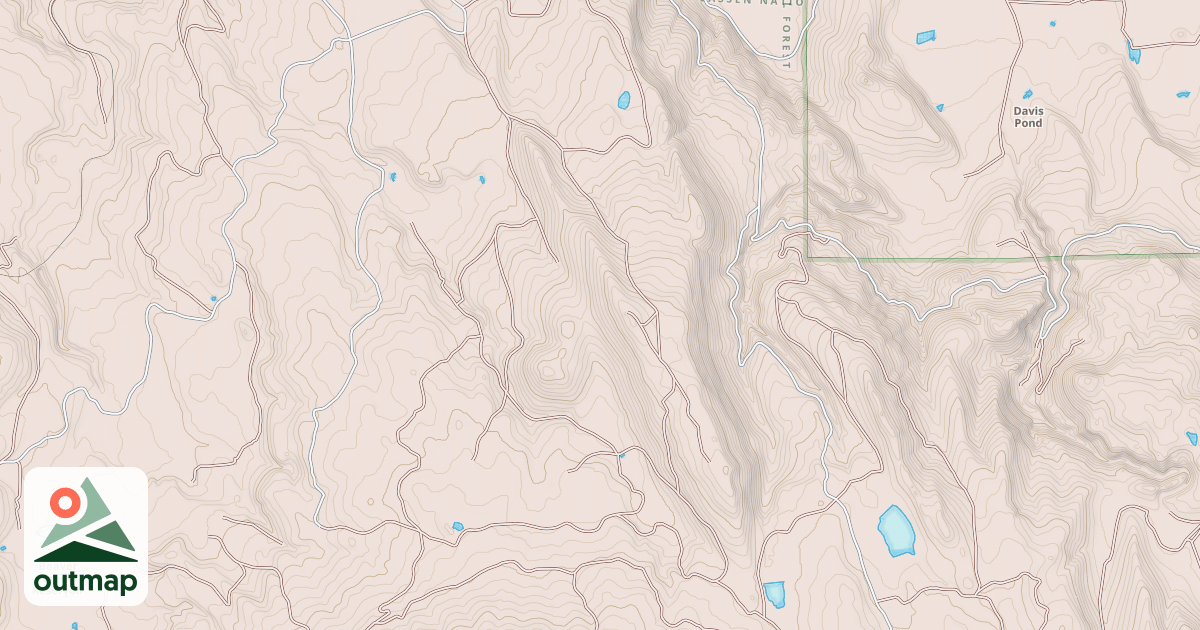 Map of BLACK SPRING