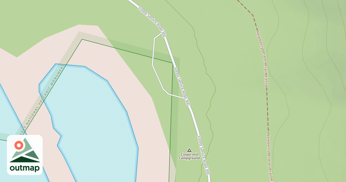 Map of CINDER HILL C.G