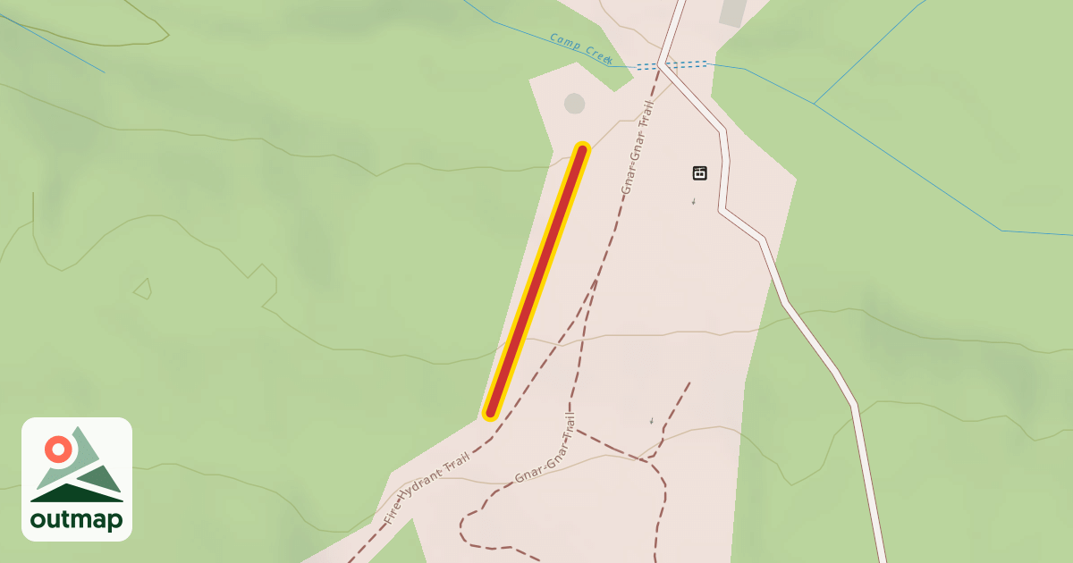 Map of West Rope Tow