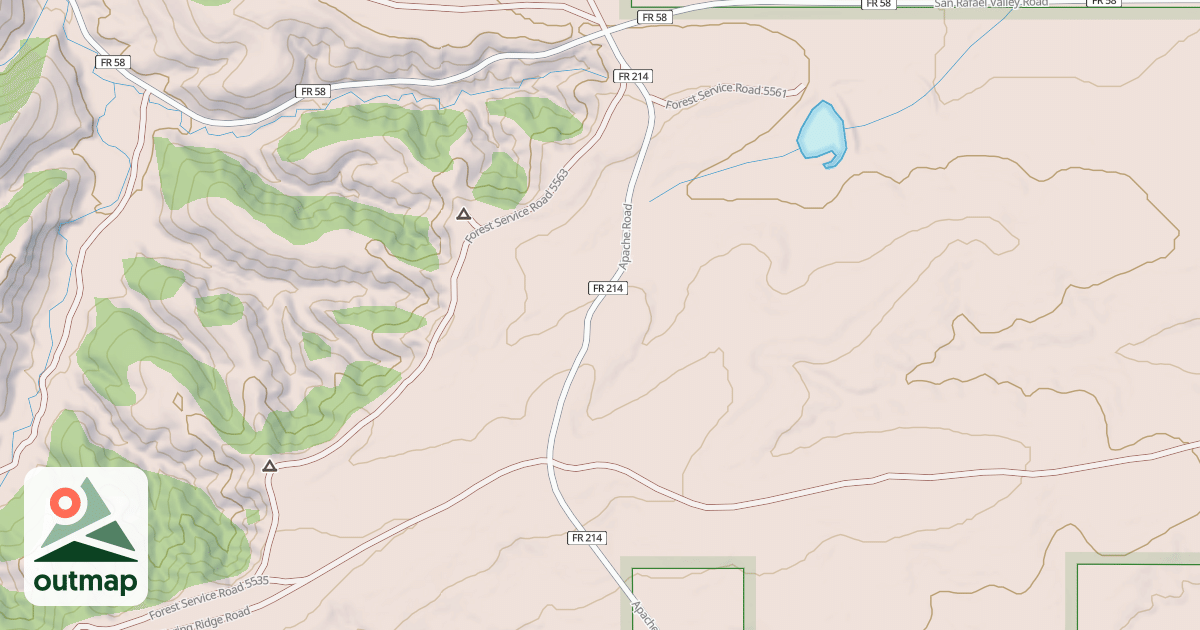 Map of APACHE TANK