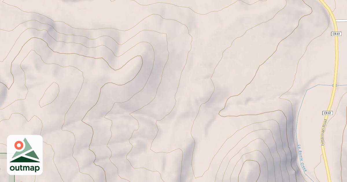 Map of BRUMLEY MT