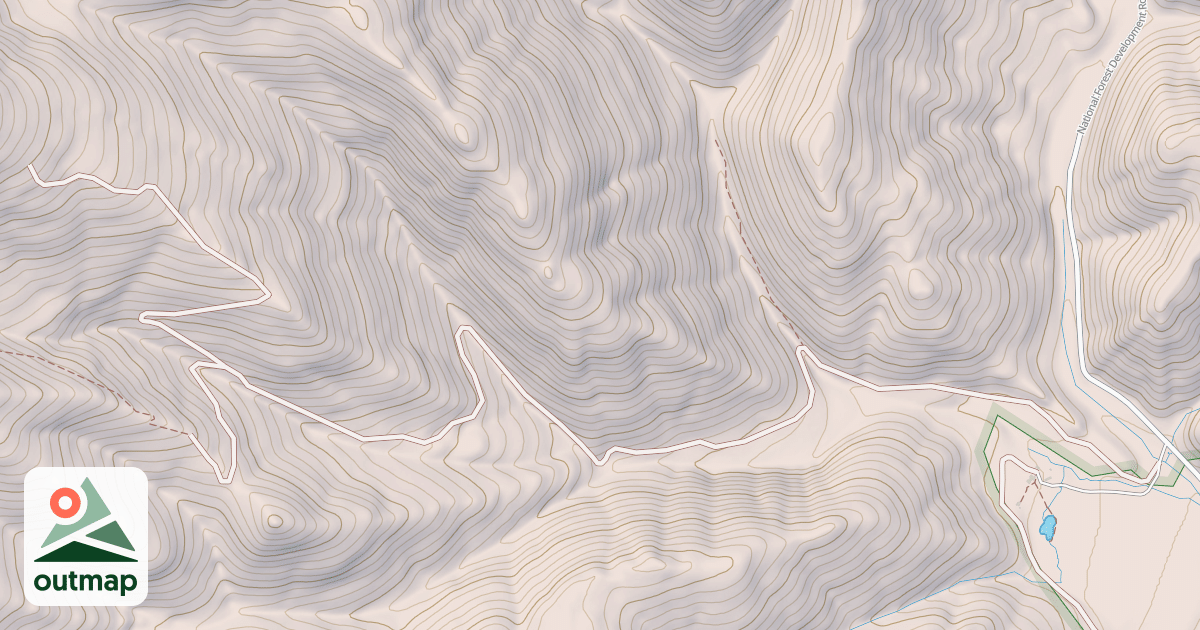Map of ALDER CR.